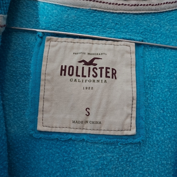 Blue Hollister Jacket Small - Picture 3 of 4